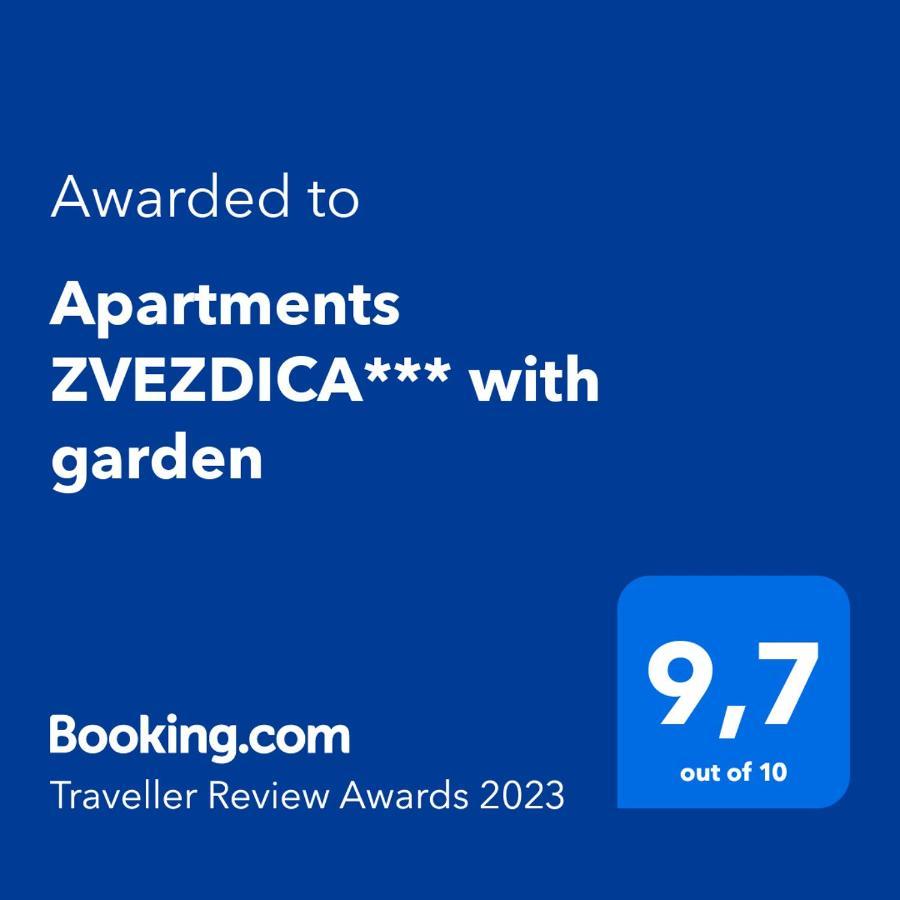 Apartments Zvezdica*** With Garden Zambratija  Zewnętrze zdjęcie